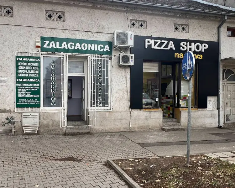 Zalagaonica Pančevo — pozajmice na zlato, tehniku i čekove · Karađorđeva 14